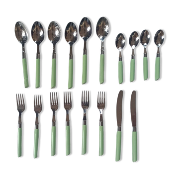 Cutlery by André Verdier for SCOF, France, Set of 18