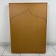 Miroir scandinave vintage en bois de pin