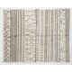 Boho Chic Moroccan Tulu Rug, 100% Natural Undyed Wool, Custom Options Available