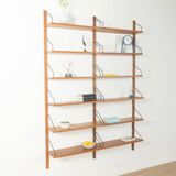 Classic wall shelf by Poul Cadovius for Cado, 1950s, teak veneer
