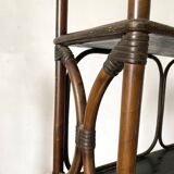 Rattan wall shelf 1970