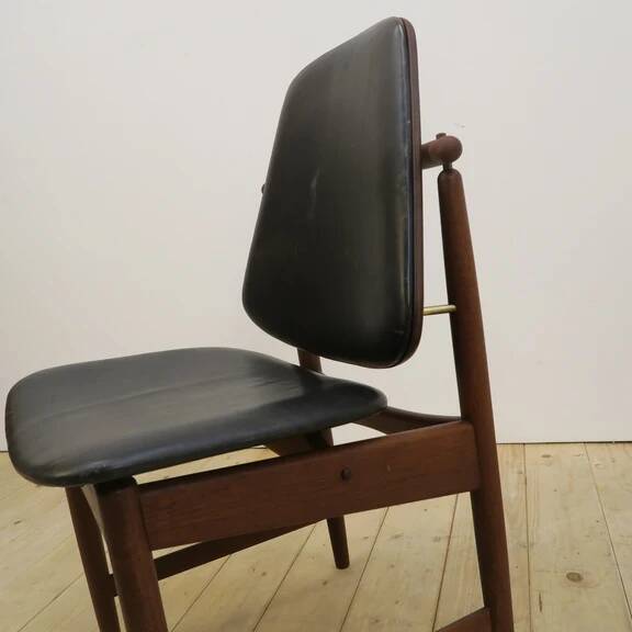 Teak chair by Arne Hovmand-Olsen, Denmark 1960