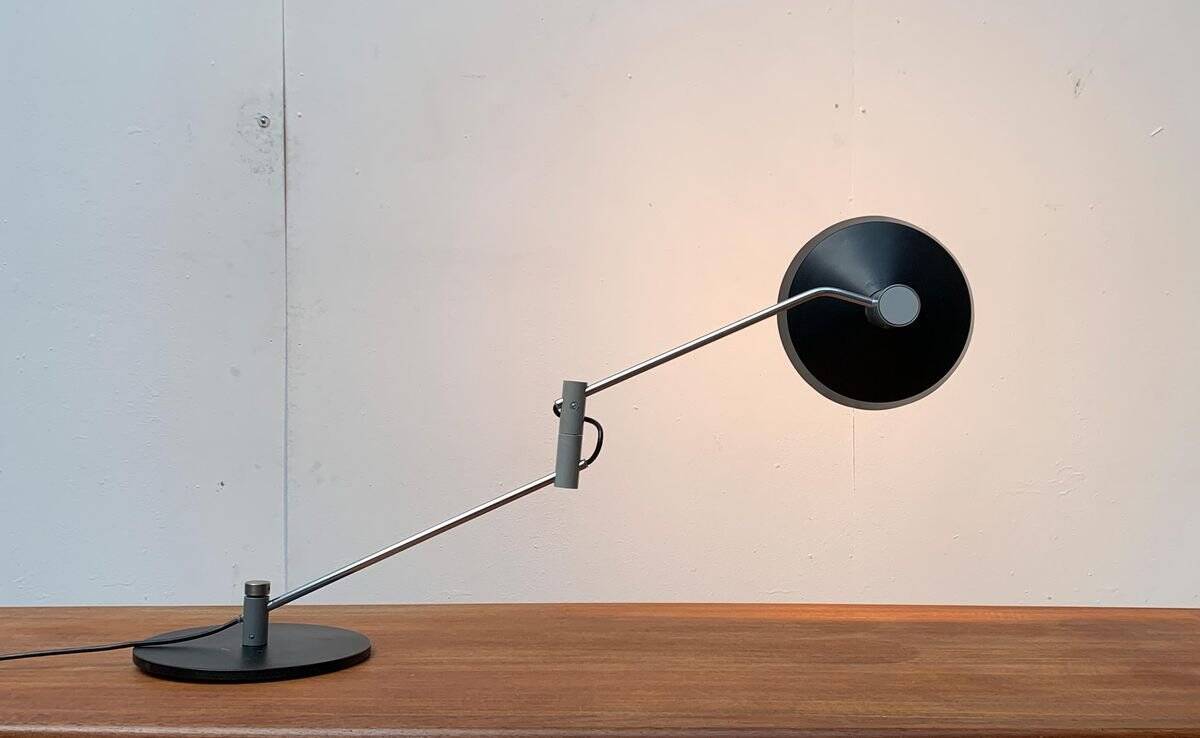 Lampe de table Swiss Pentarkus Mid-Century par Rosemarie et Rico Baltensweiler pour Baltensweiler