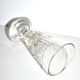 Old absinthe glass in blown glass cut 1900