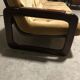 Salon 3 pieces Scandinavian "sleigh" vintage corduroy original 1960