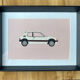 Deco frame collection car 205 Peugeot