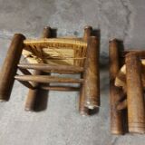 Set de 4 chaises vintages