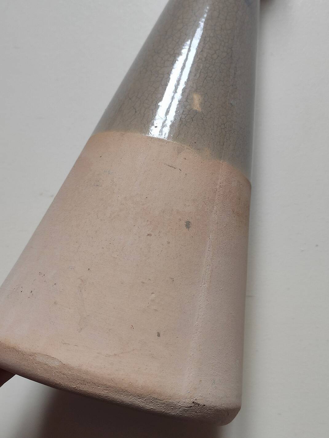 Vase céramique craquelé