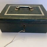 Old metal cash box