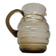 Vintage Smoked Glass Water Carafe, 1950s