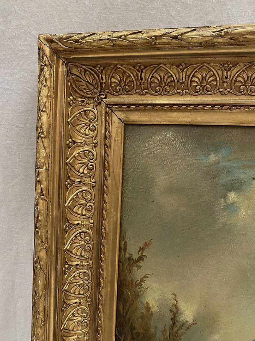 Oil on canvas 19th century After Auguste Delacroix (1809-1868)