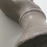 Cherub bust in platter