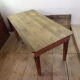Table de drapier en bois