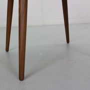 Table basse ronde scandinave en teck moderne, Danemark des années 1960