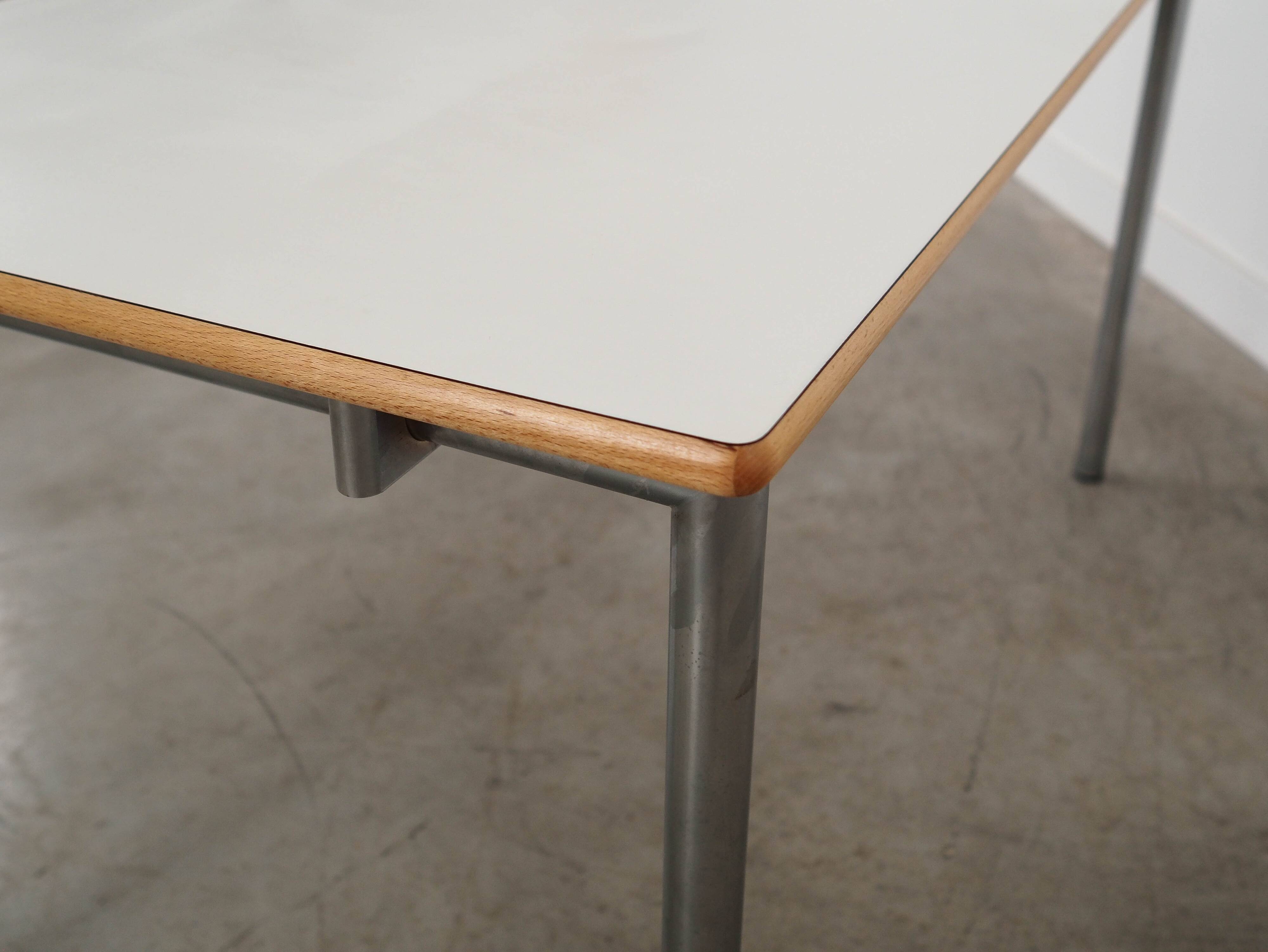 Laminated table, Danish design, 2000, manufactured by Randers Møbelfabrik