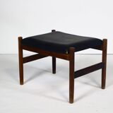 Tabouret danois en palissandre années 1960