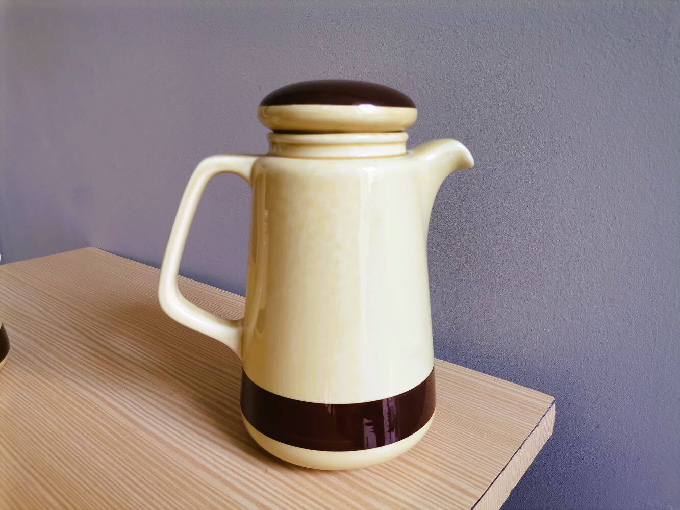 Portuguese ceramic teapot and coffee pot by Sado International, 1960s, Set of 2