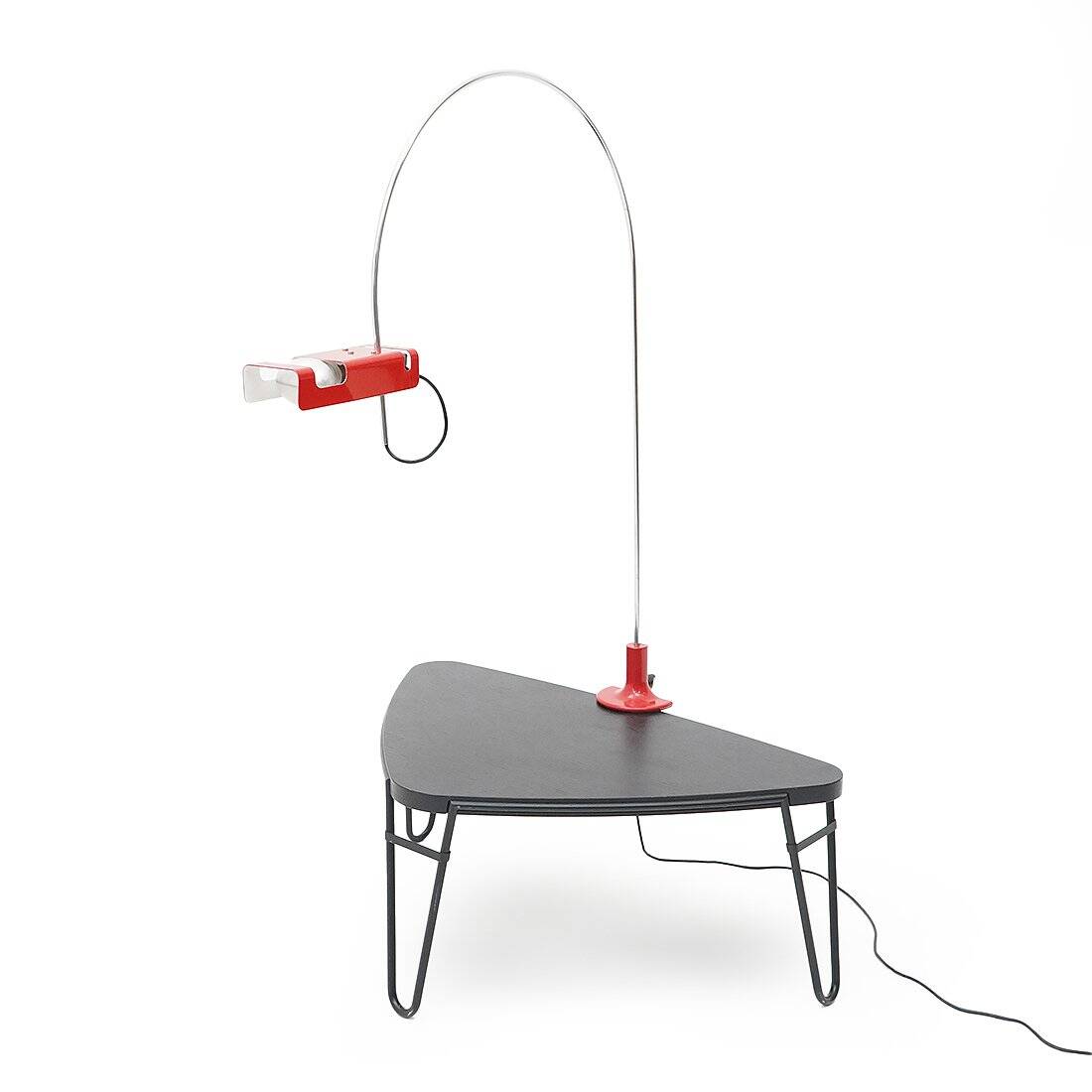 Spider Clamp table lamp by Joe Colombo for Oluce, 1960s