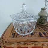 Sucrier en verre transparent