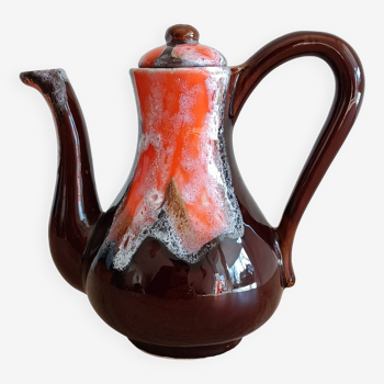 Vallauris earthenware teapot - coffee maker from the 70s