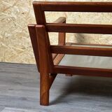 1960s/70s Teak 2-seater sofa by Glostrup Møbelfabrik Denmark Design