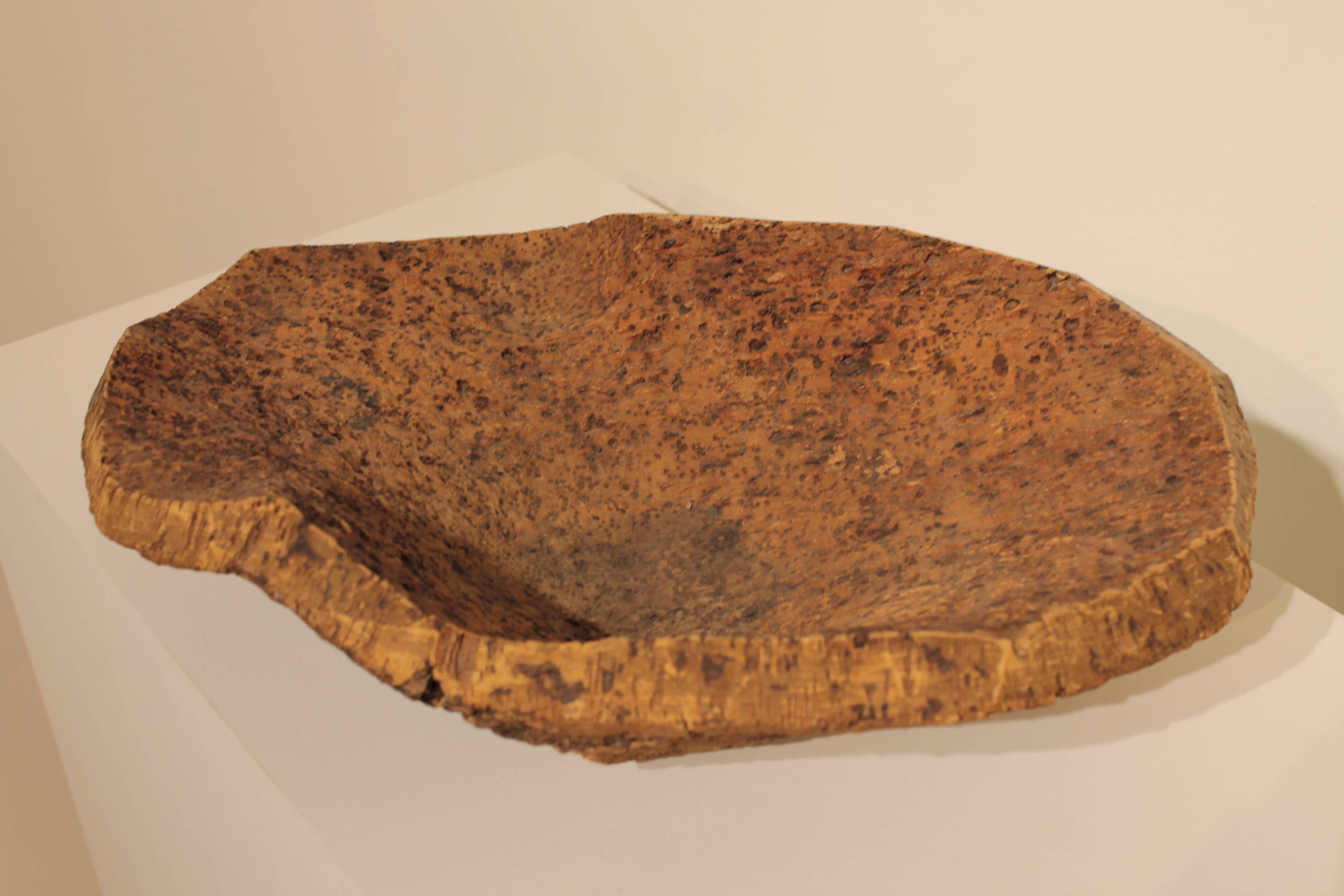 Large cork bowl