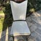 Set of 6 high back dining chairs from the 1950s - 1960s
