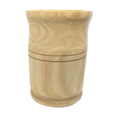 Pot en bois brut