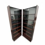 Pair of vintage display bookcases – 1960s