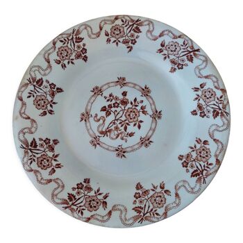 Porcelain plate gien