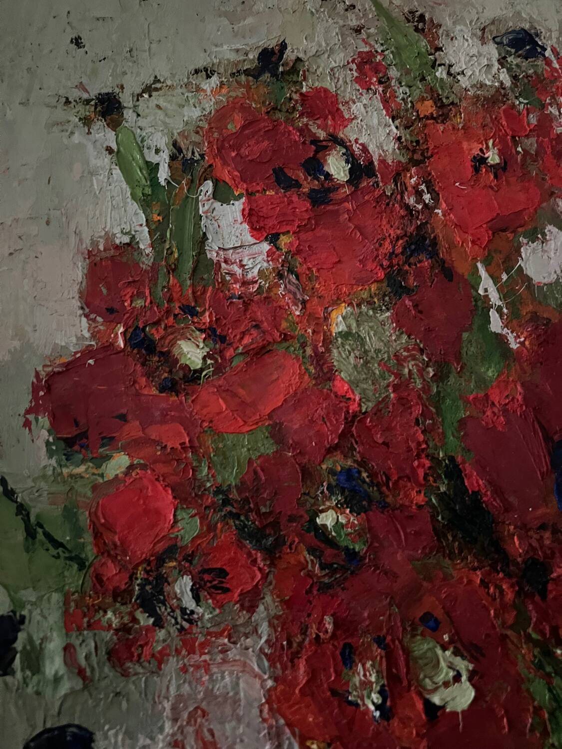 Oil painting on canvas by Idka Cohen.