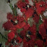 Oil painting on canvas by Idka Cohen.