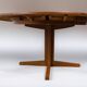 Danish Dining Table Flip-Flap Edition Dyrlund Model "Lotus" in Teak 1