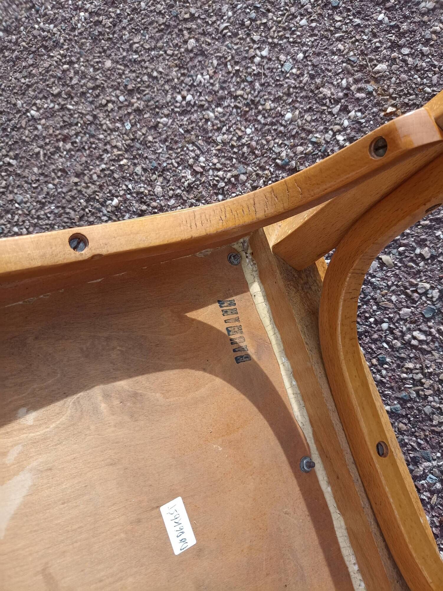 Set of 8 wooden bistro chairs bar mismatched