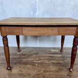 Old cherrywood bistro table