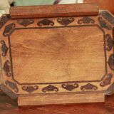 Plateau en bois ancien