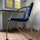 Souvignet chairs tubular chrome vintage modernist