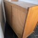 Commode en rotin et bois, années 60