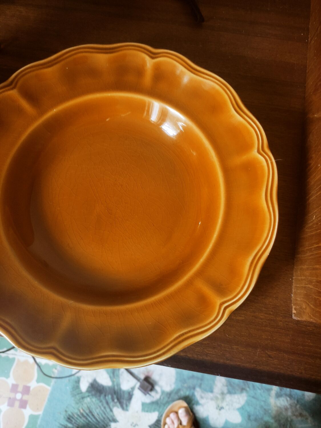 6 Provençal plates Lunéville