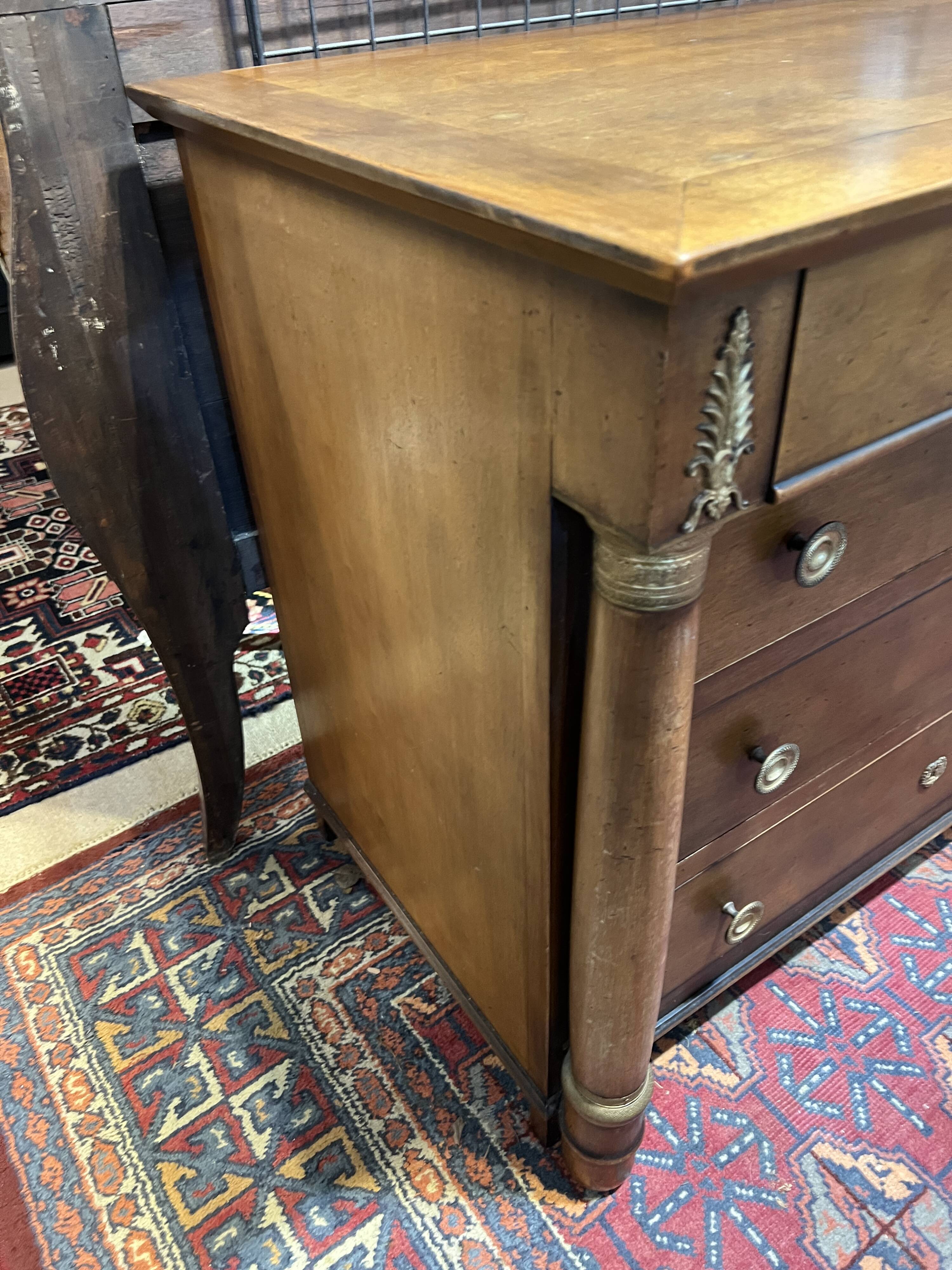 Empire-style commode with detached columns