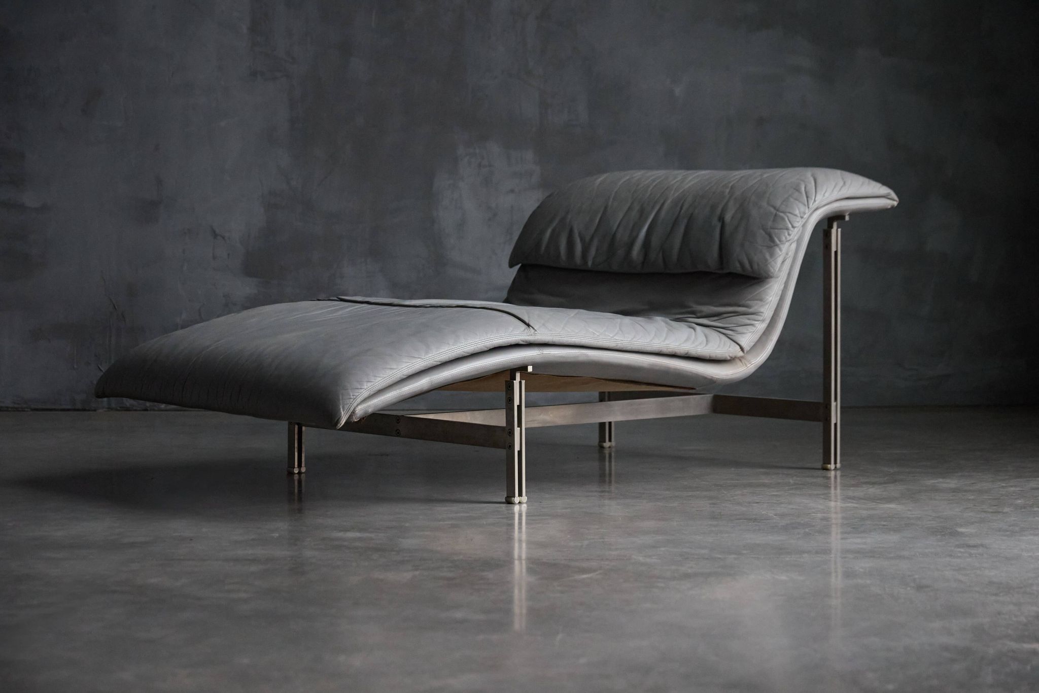 "Wave" Lounge Chair by Giovanni Offredi for Saporiti, Italy, 1974