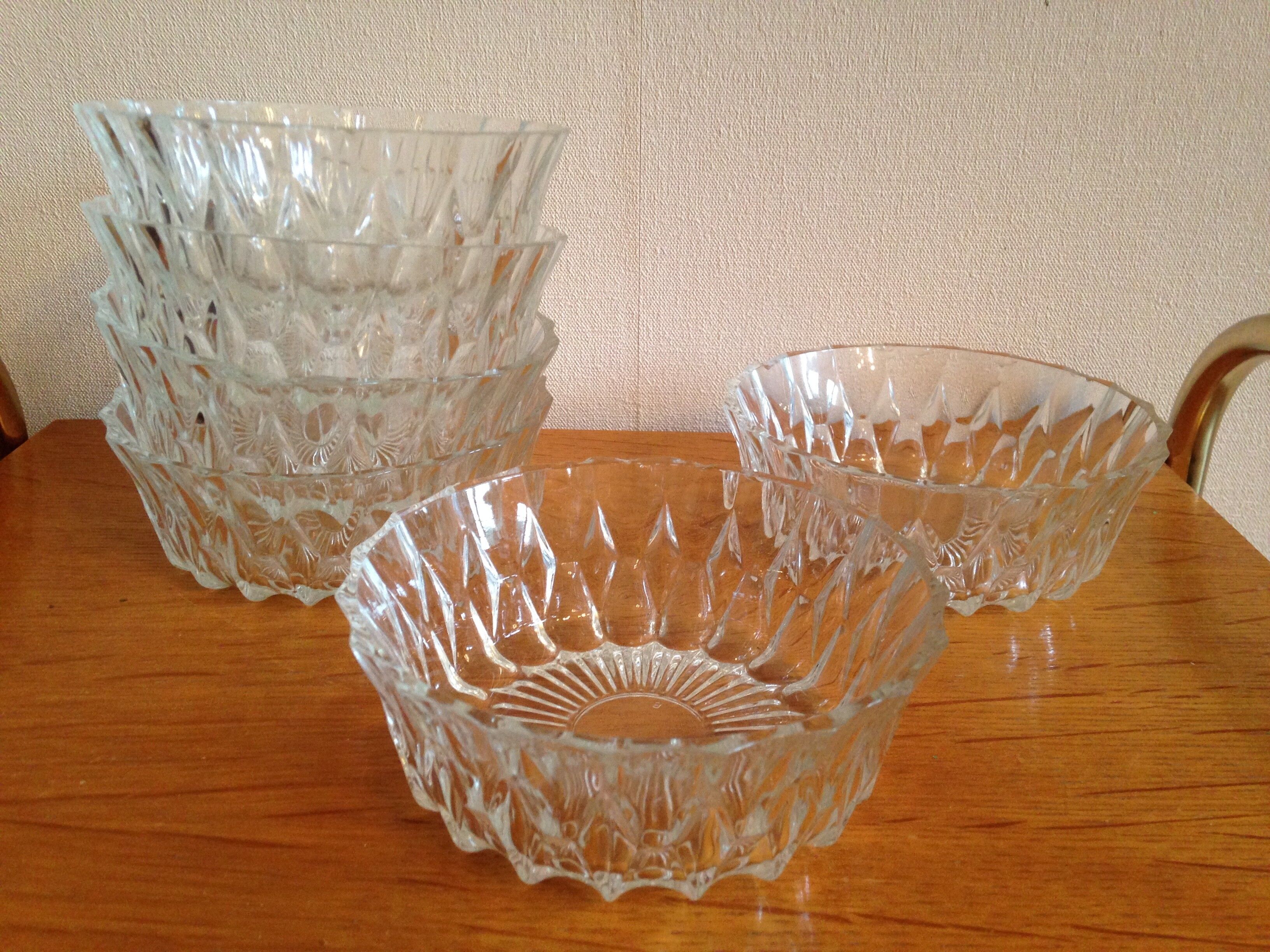6 ramequins en verre