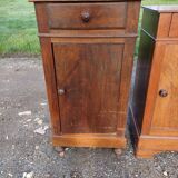 3 Walnut Nightstands 19th