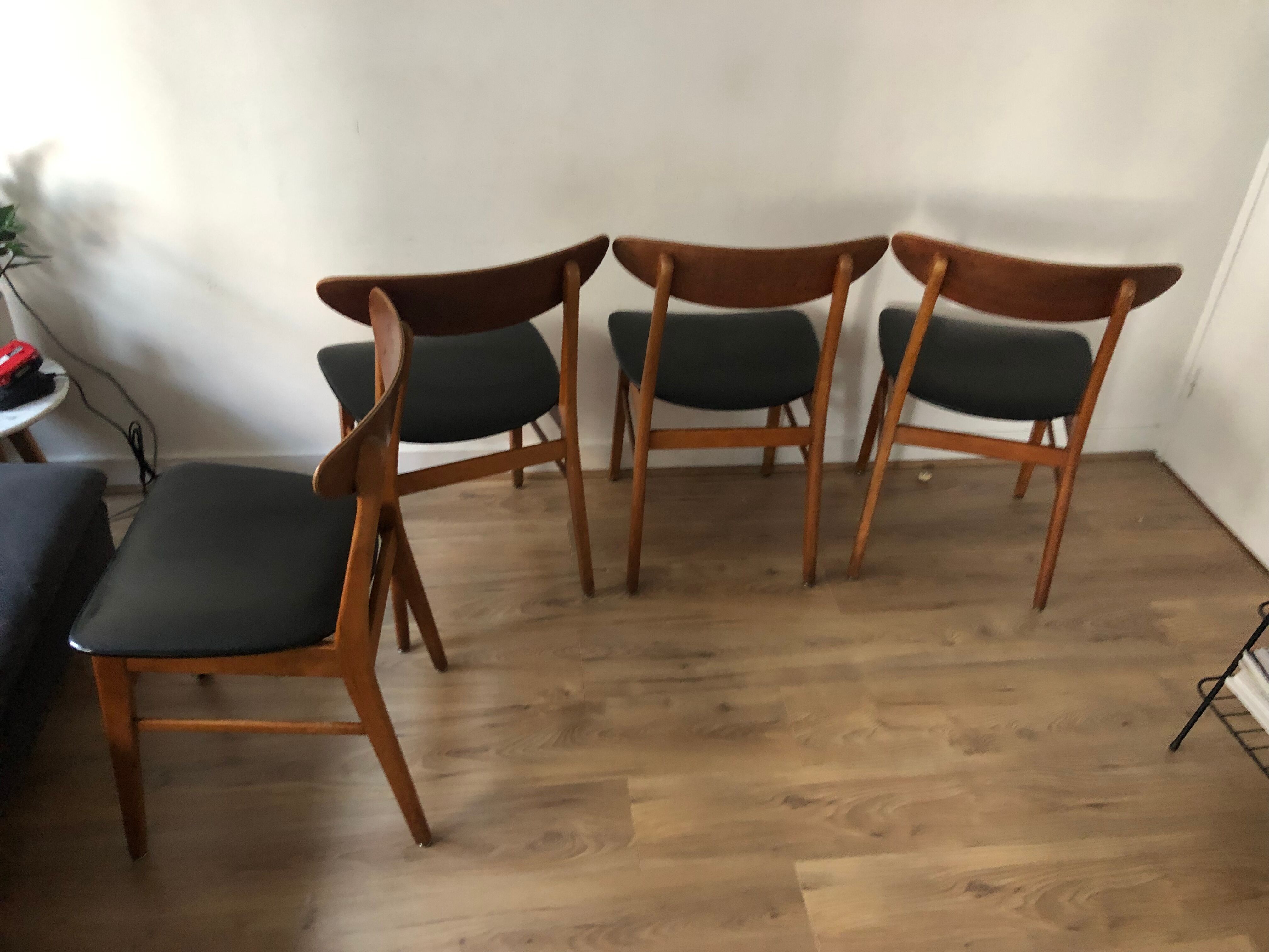 Set of 4 chairs Scandinavian