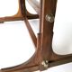 Midcentury rectangular wooden extendible dining table, italy 1960s