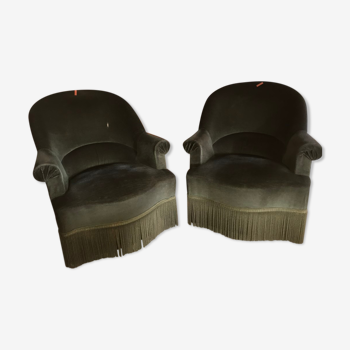Set of two toad armchairs