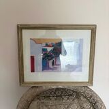 Tableau Alphonse Lanoë – Signed Lanoë 84 – Original – Unique style – Pr