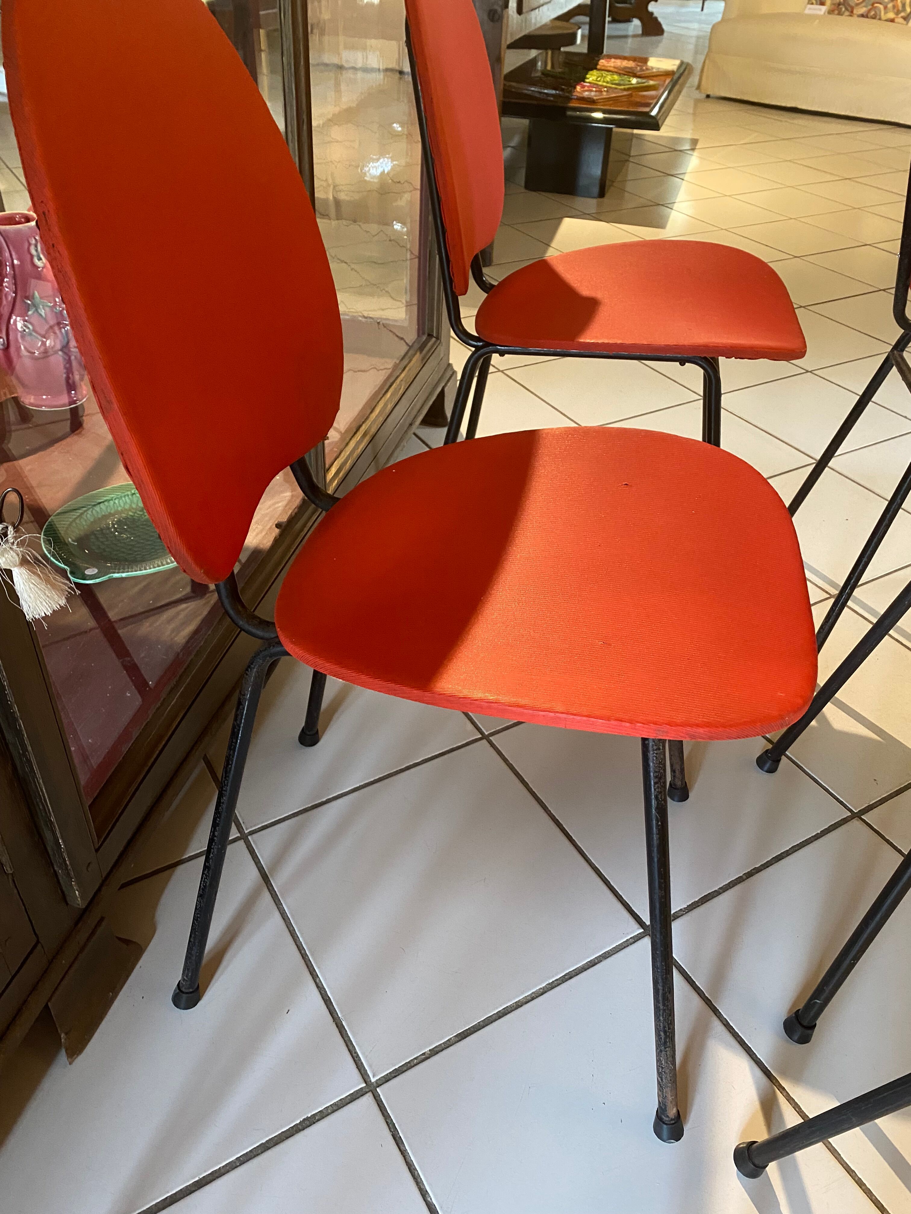 Set of 6 chairs 50s