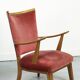 Set of Two Vintage Armchairs with Oak Frames