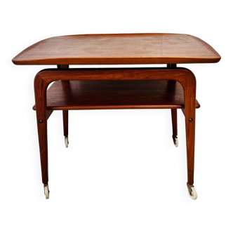 Danish teak side table by Arne H-Olsen